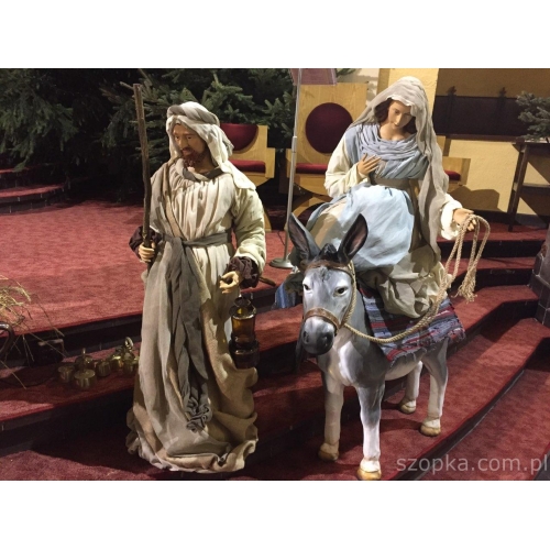 Figury do zestawu Święta Rodzina w drodze do Betlejem
